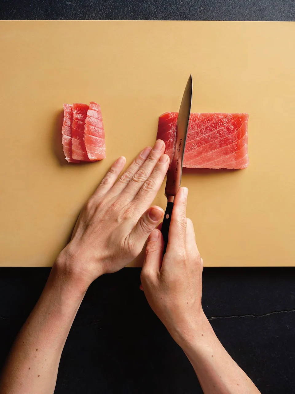 Asahi Cookin Cut Synthetic Rubber Cutting Board - Small Thin - Image 9
