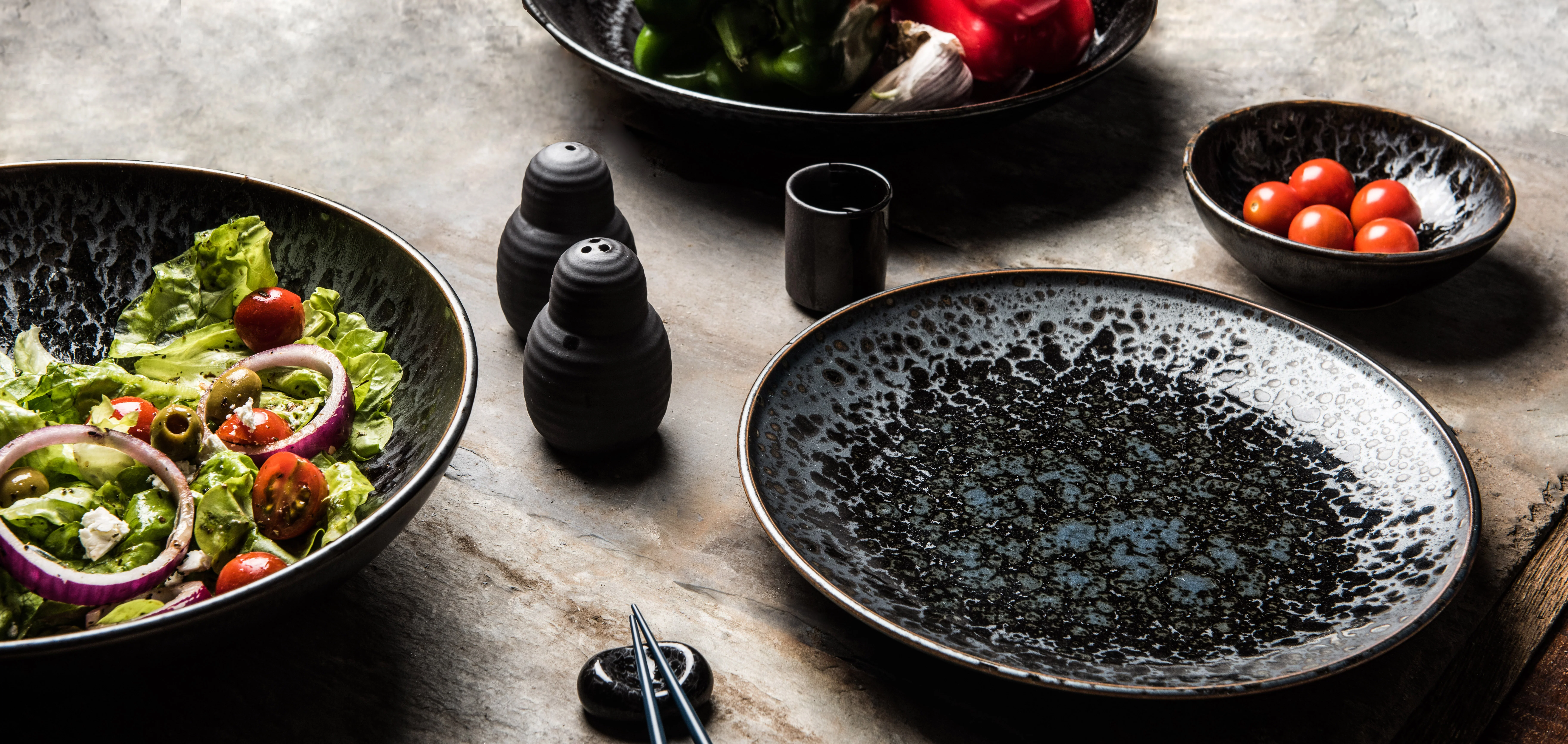 Black Pearl tapas plate 17cm - Image 6