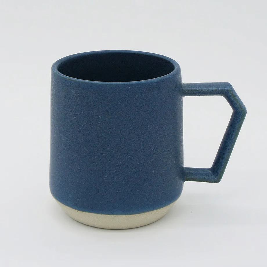 CHIPS Mat Sand Blue Gift Boxed Mug with Handle 380ml - Image 4