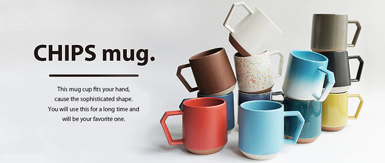 CHIPS Solid White Gift Boxed Mug with Handle 380ml - Image 7