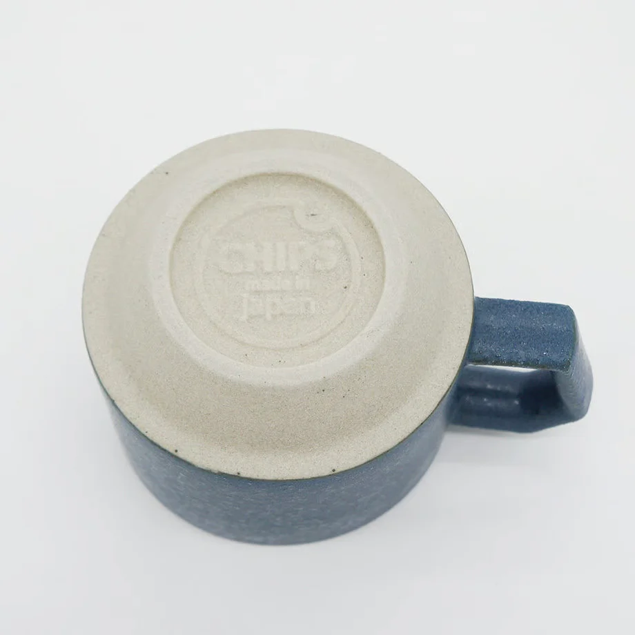 CHIPS Stack Mat Sand Blue Gift Boxed Mug with Handle 280ml - Image 3