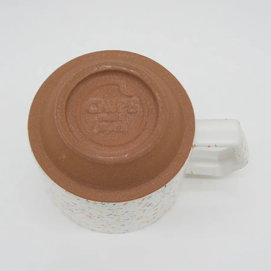 CHIPS Stack Splash White & Orange Gift Boxed Mug with Handle 280ml - Image 3