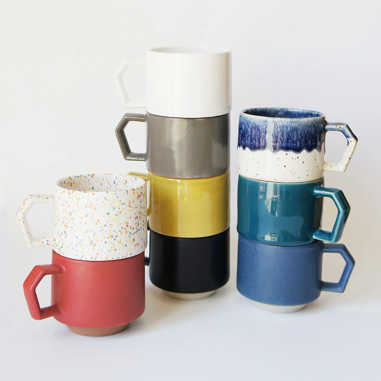 CHIPS Stack Mat Grey Gift Boxed Mug with Handle 280ml - Image 9