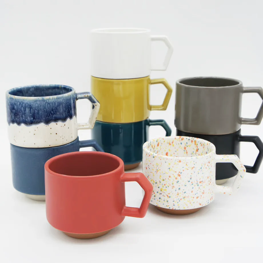 CHIPS Stack Mat Grey Gift Boxed Mug with Handle 280ml - Image 10