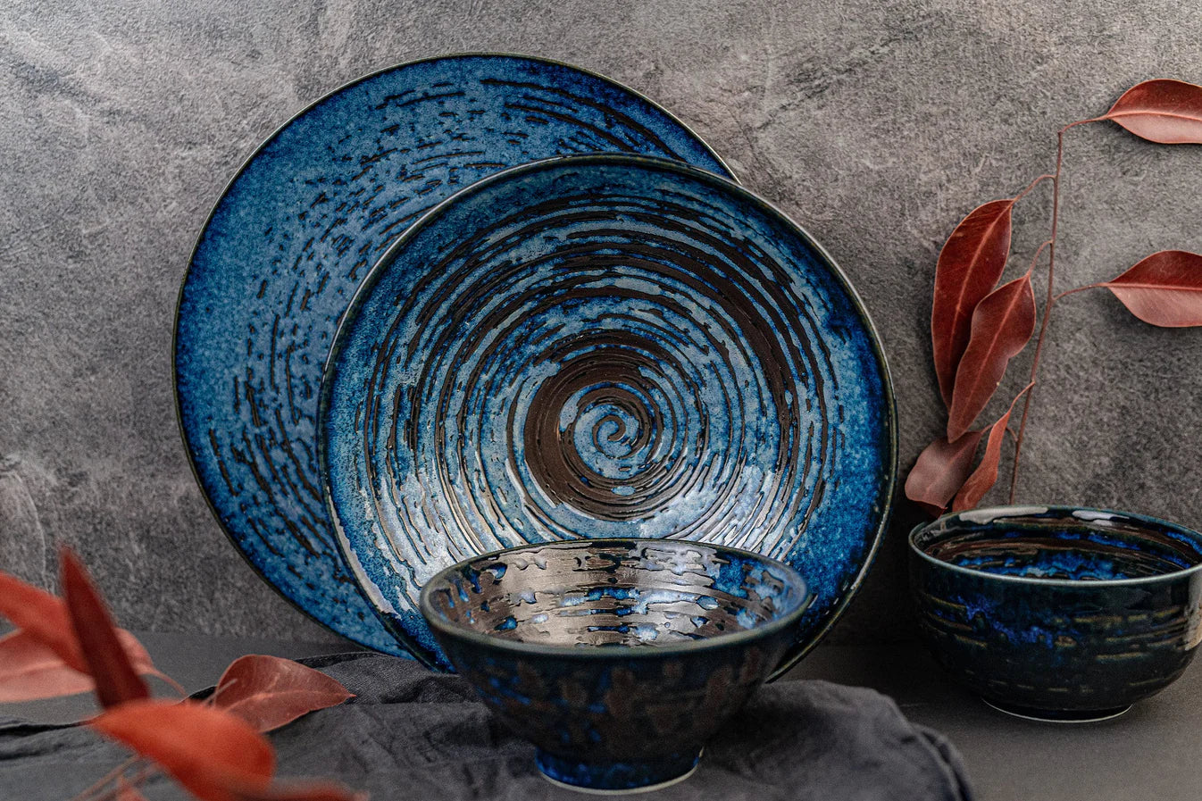 Copper Swirl tapas plate 17cm - Image 5