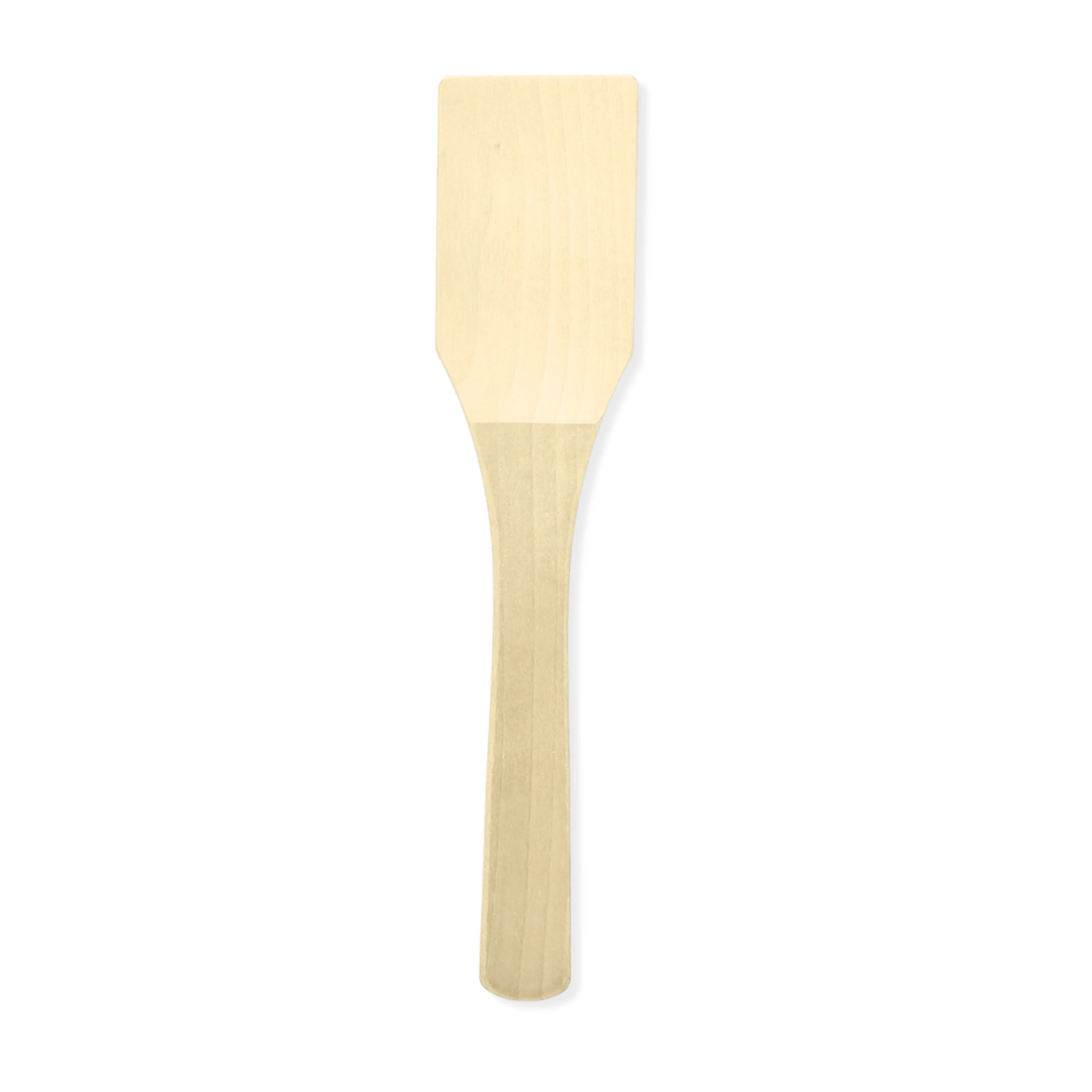 EBM Japanese Magnolia Wood Square Spatula 27cm