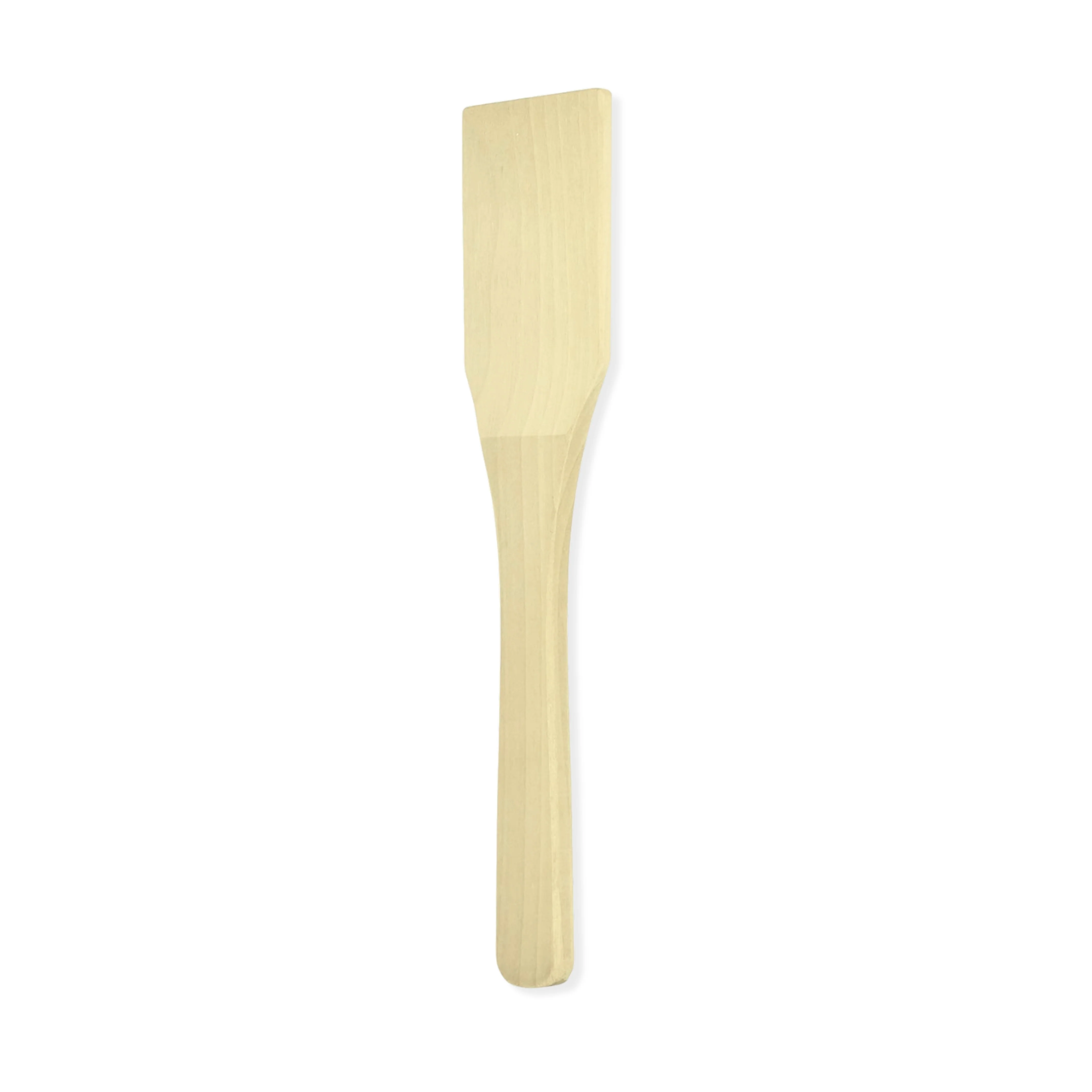 EBM Japanese Magnolia Wood Square Spatula 27cm - Image 3