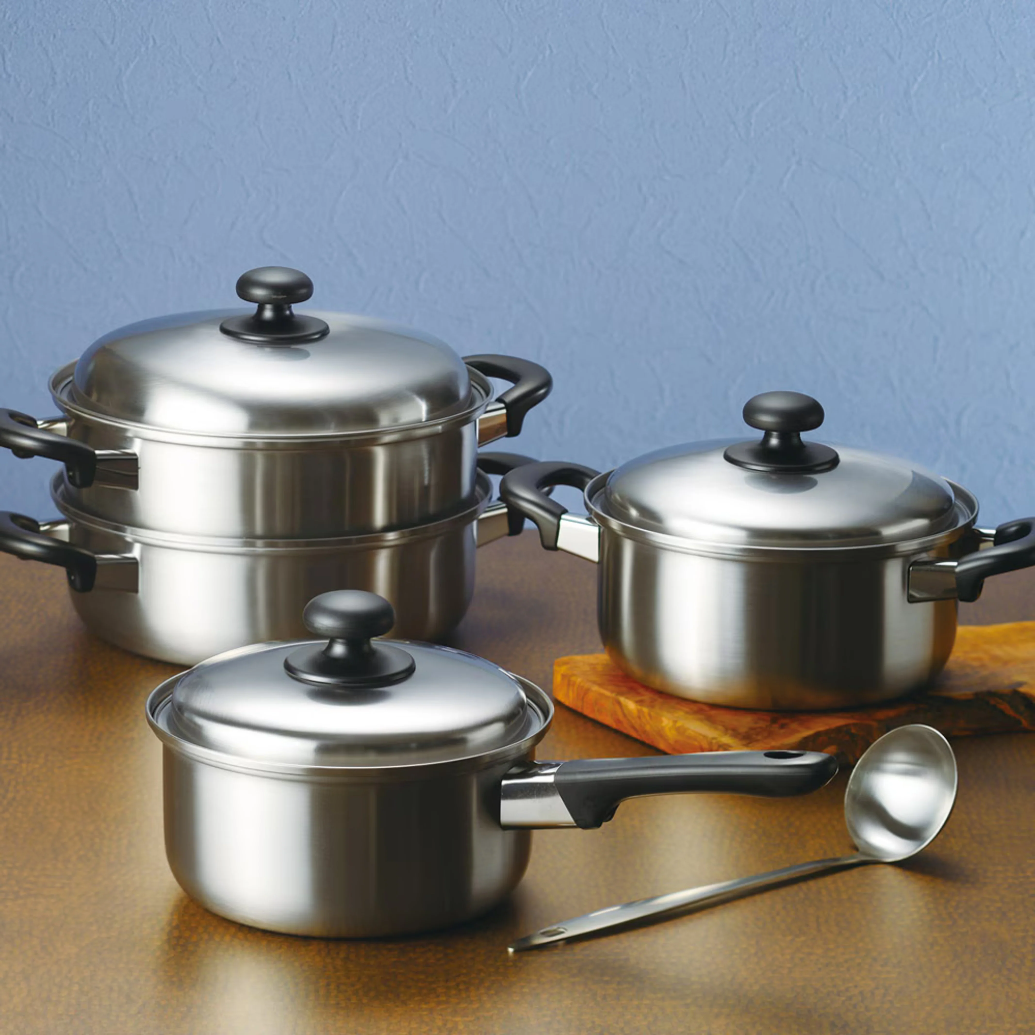 Enzo Classic Stainless Steel Pasta Pot 22cm - Image 9