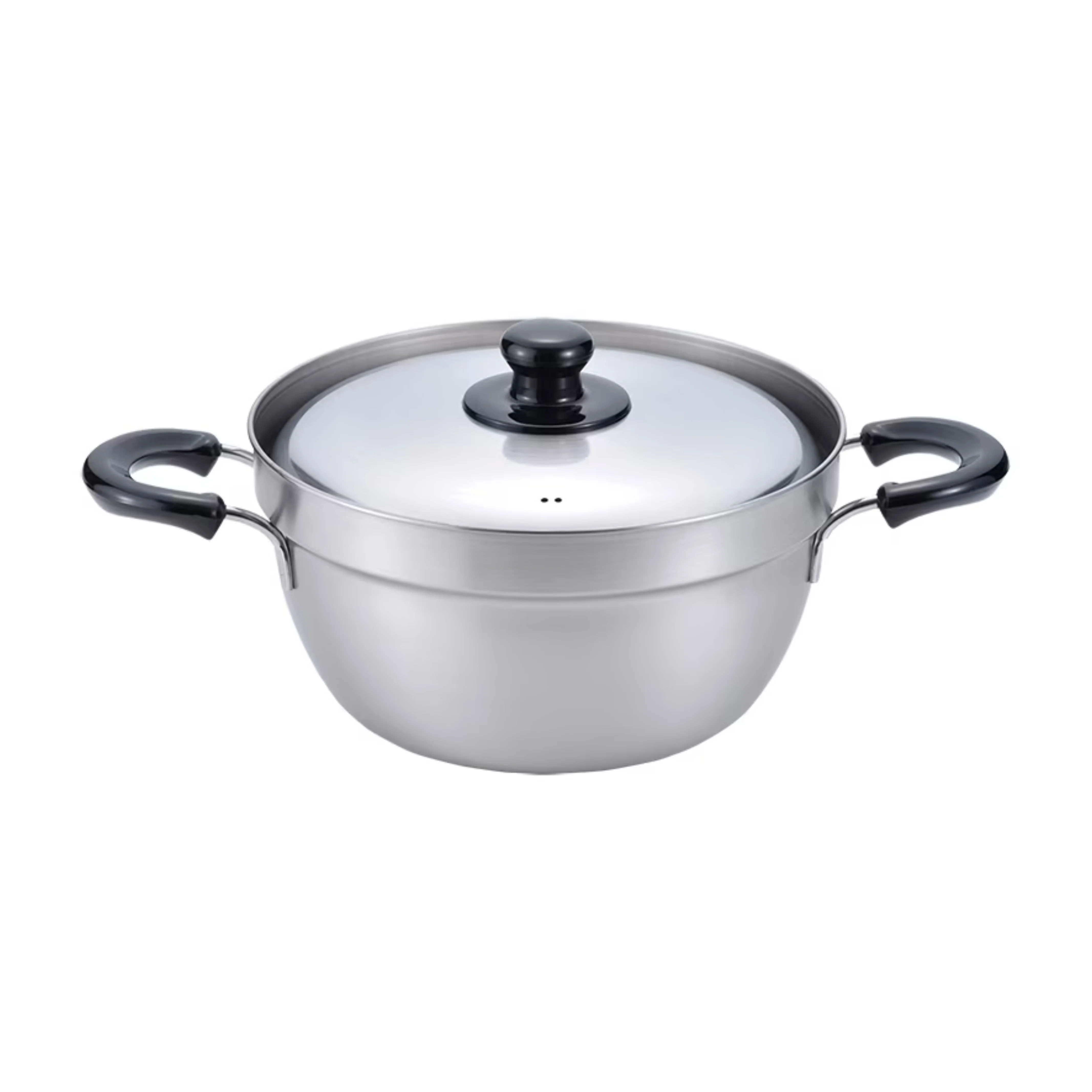 Enzo Stainless Steel Deep-Rim Casserole 23cm