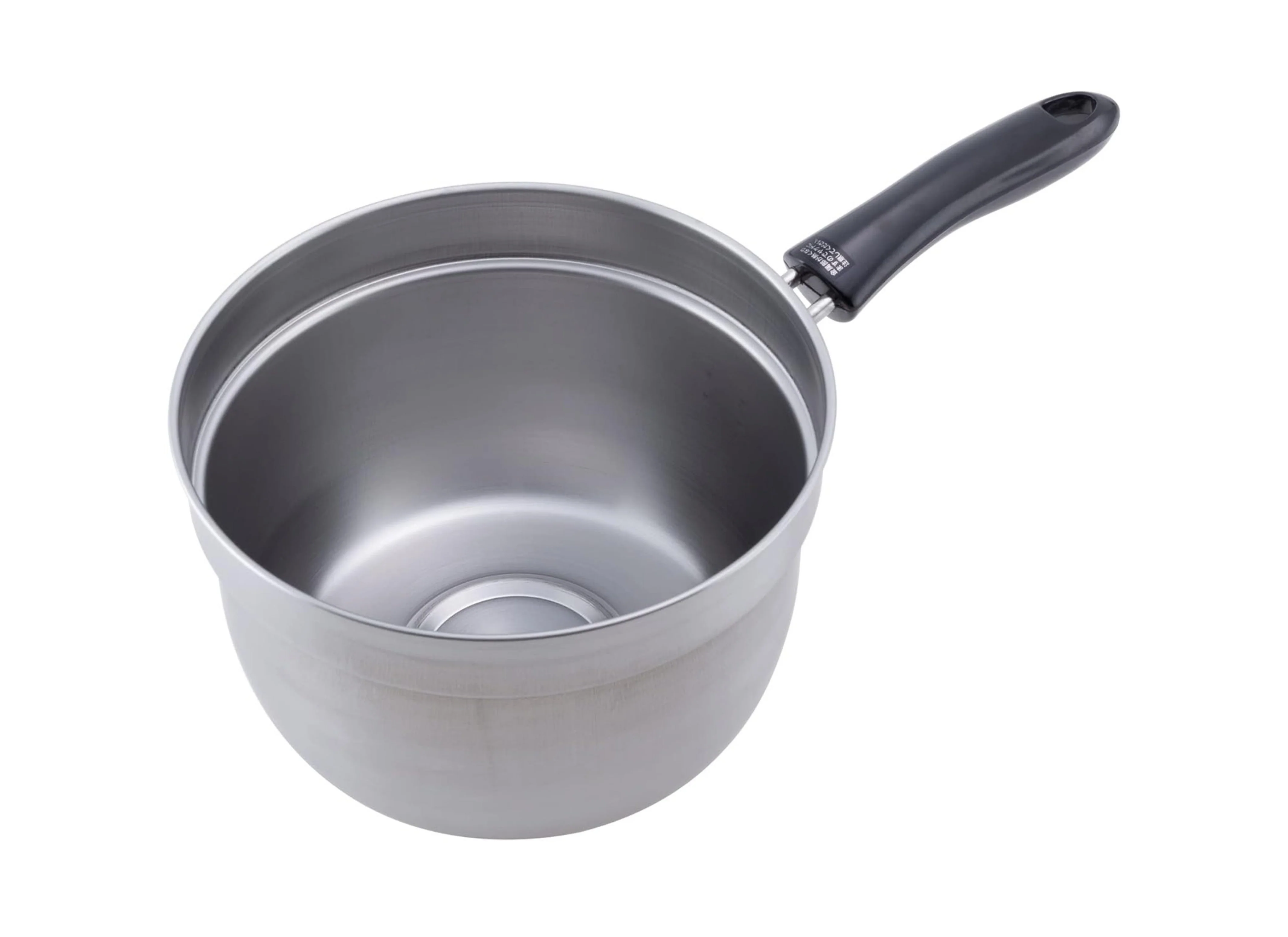 Enzo Stainless Steel Deep-Rim Saucepan 18cm - Image 2