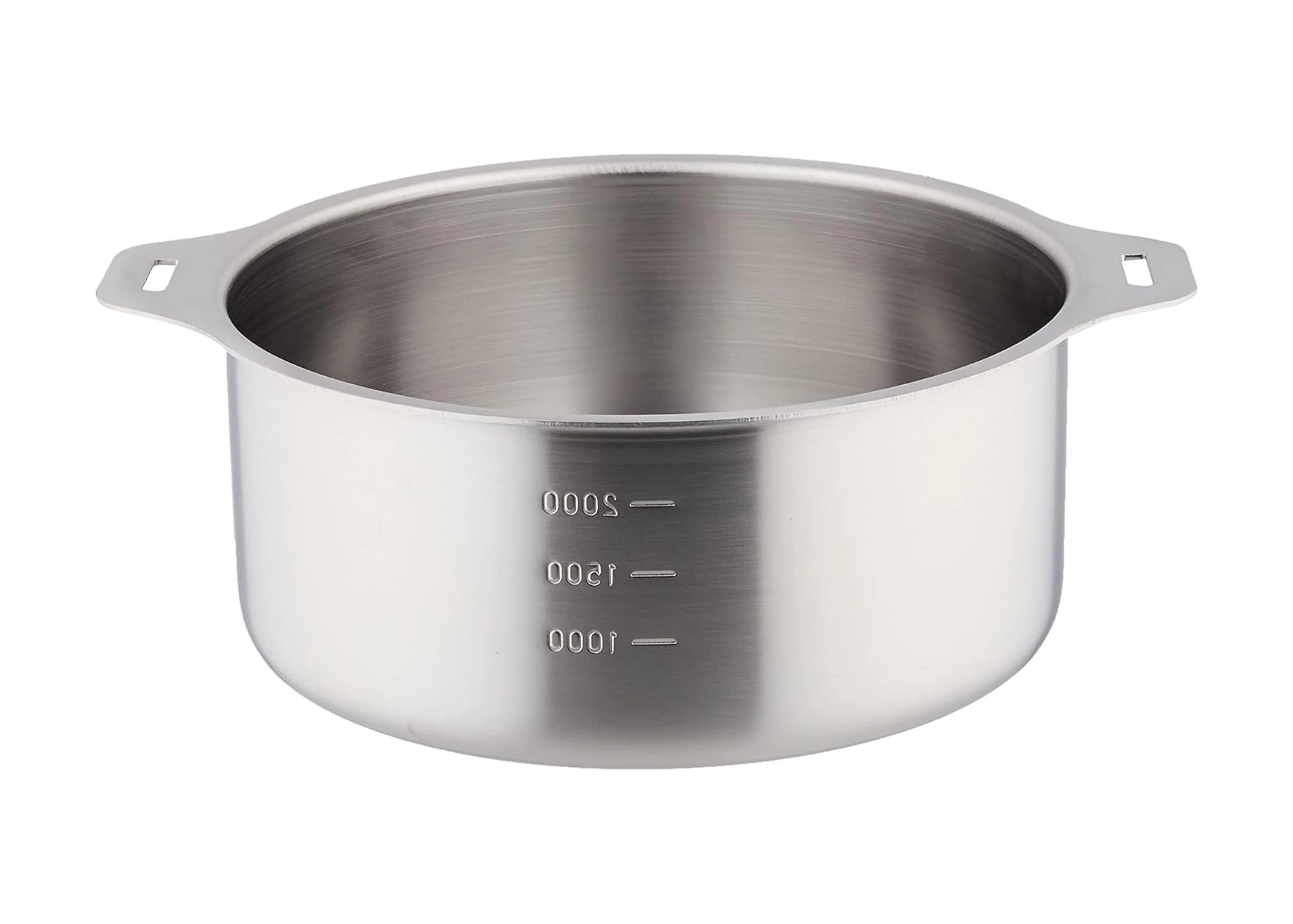 Enzo Stainless Steel Detachable Handle Cookware Set with Steaming Rack & Basket - Image 9
