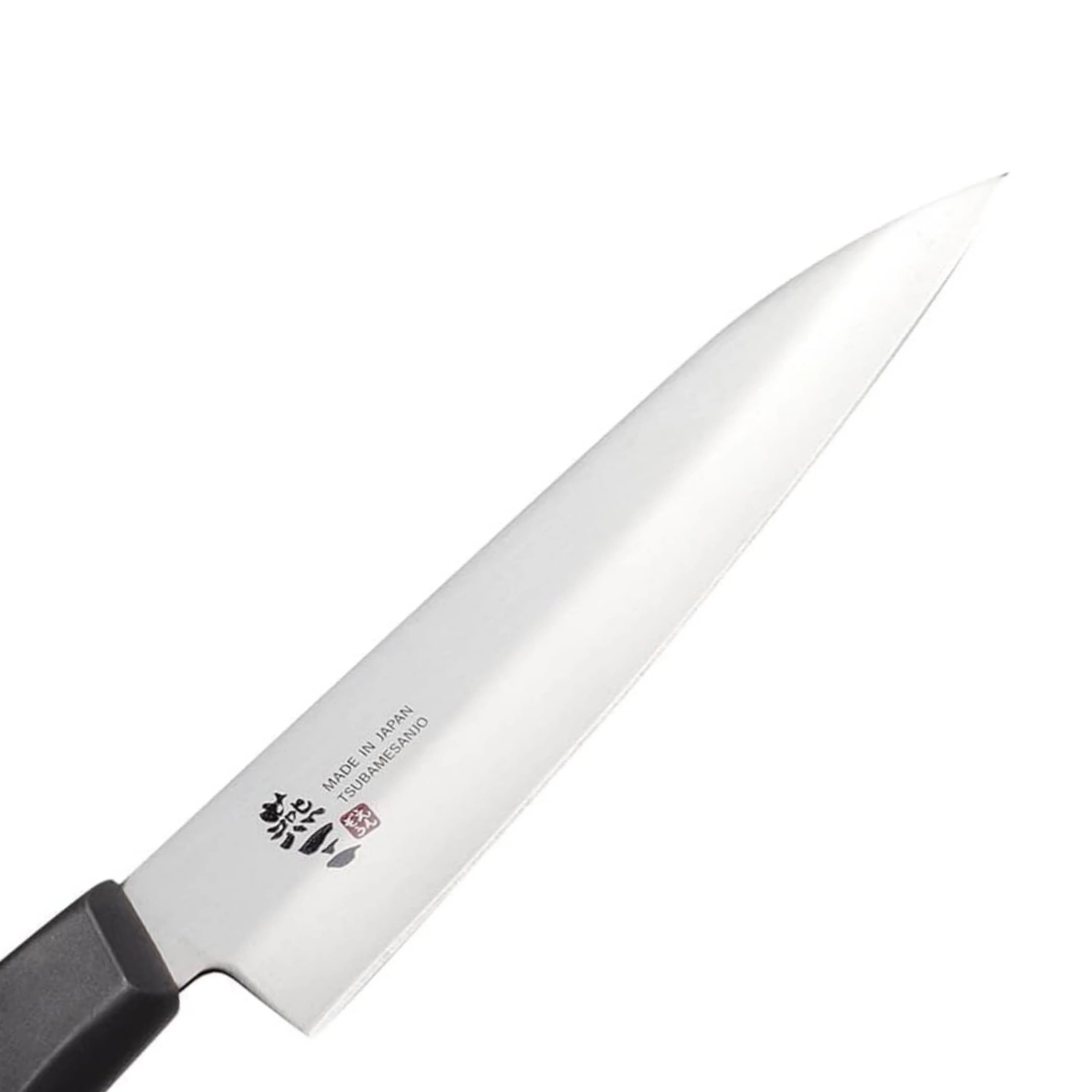 Enzo Stainless Steel Santoku, Gyuto, Petty Knife & Kitchen Scissors Set - Image 8