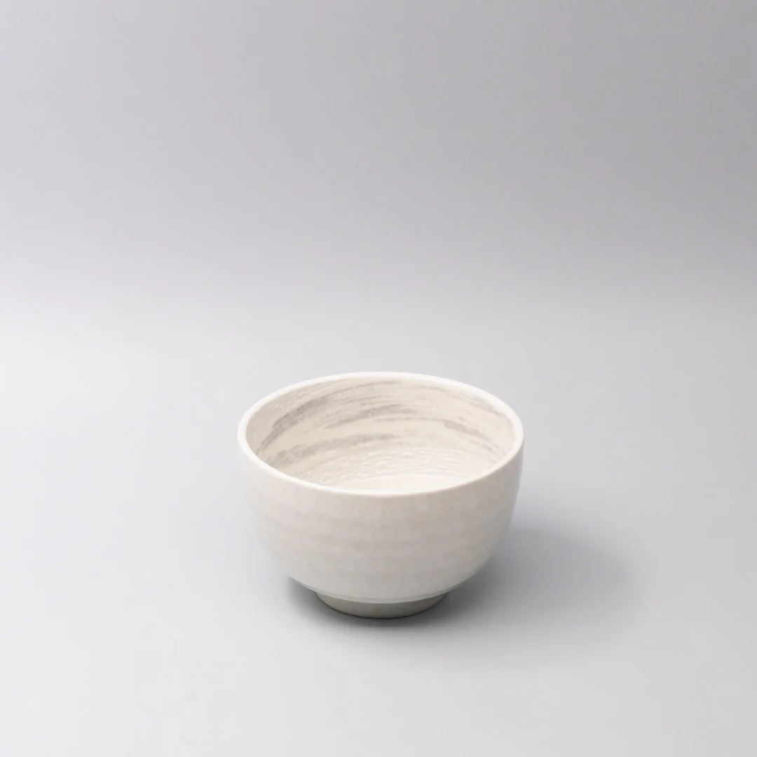 Grey Swirl U Shaped bowl 16cm