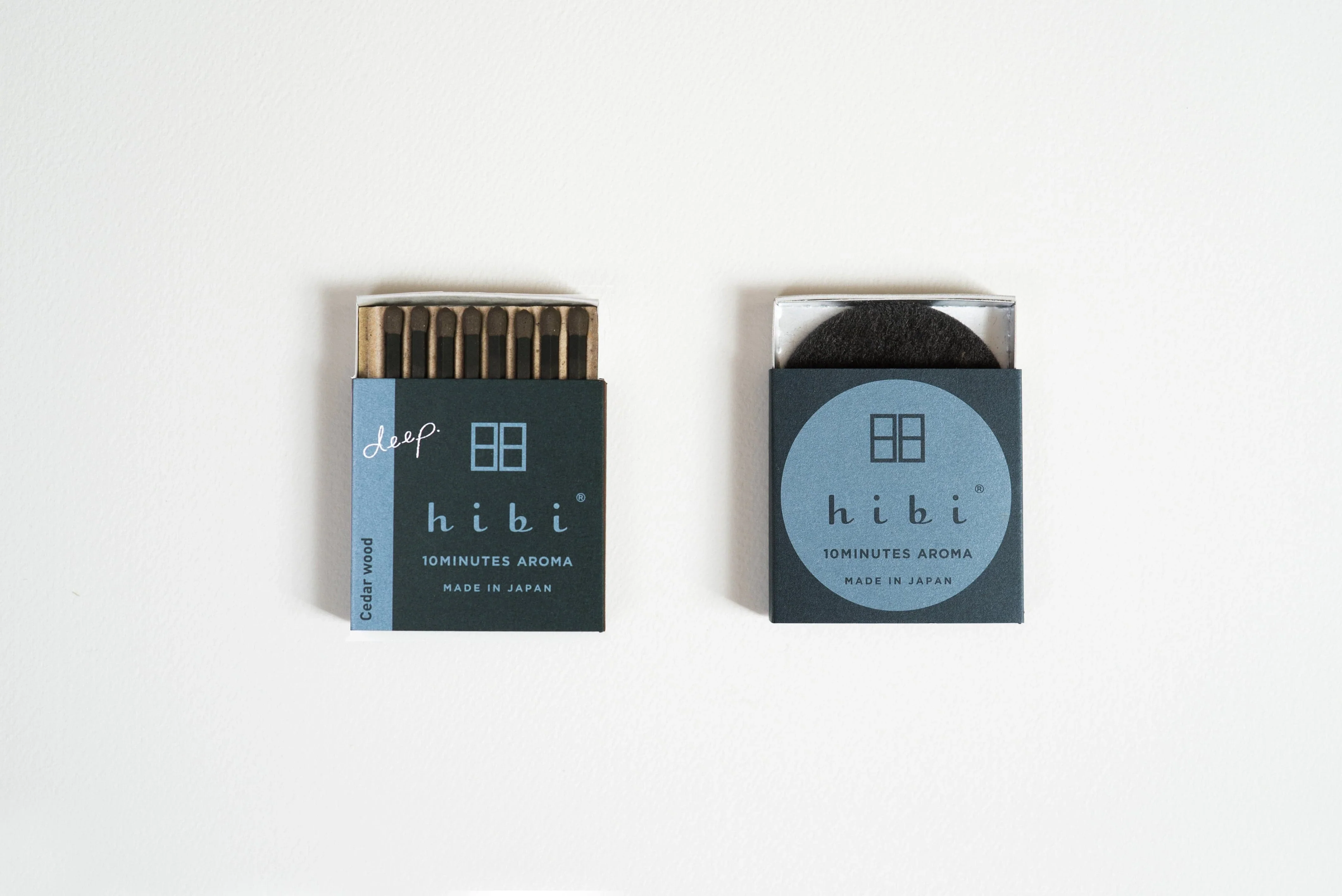 Hibi 10 Minutes Incense Matches Cedarwood (Deep Aroma) - Image 4