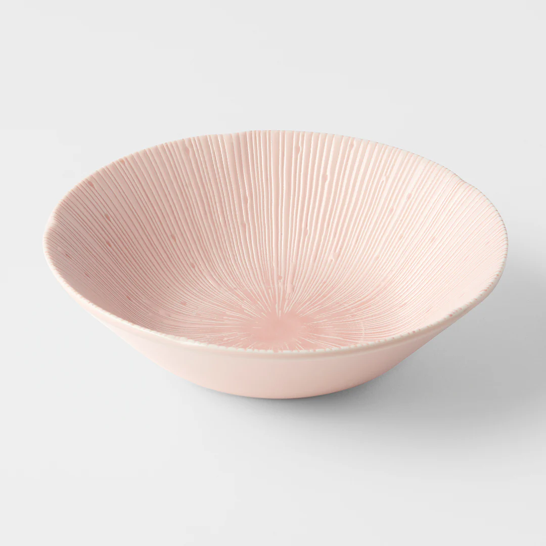 Ice Drift pink medium bowl 17cm