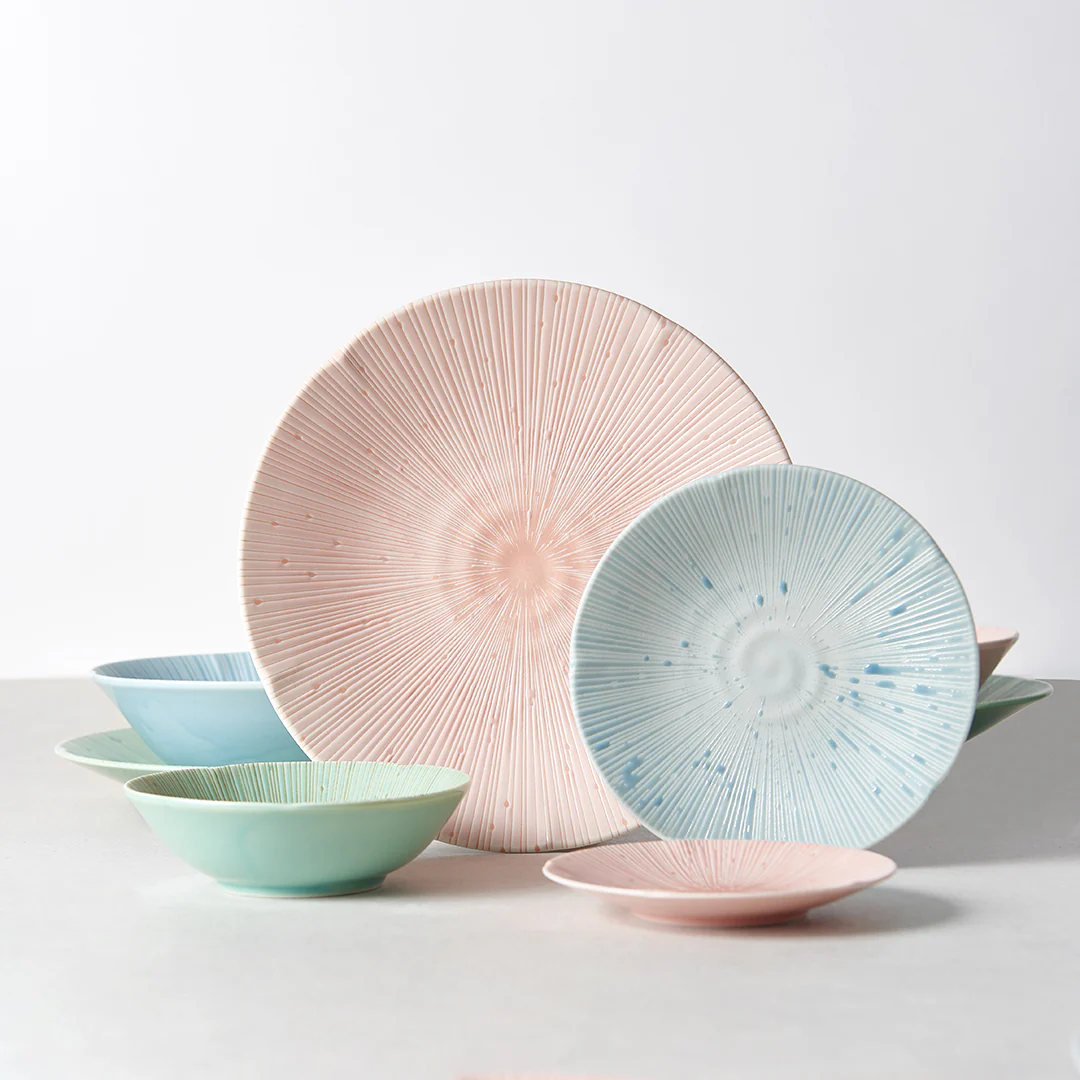 Ice Drift blue side plate 22cm - Image 5
