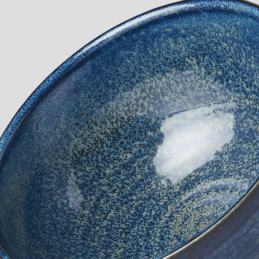 Indigo Blue U-shape bowl 19cm - Image 2