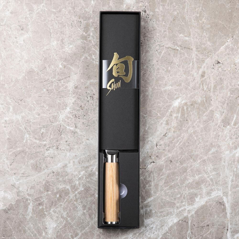 Kai Shun White Classic Santoku Knife 18cm - Image 7