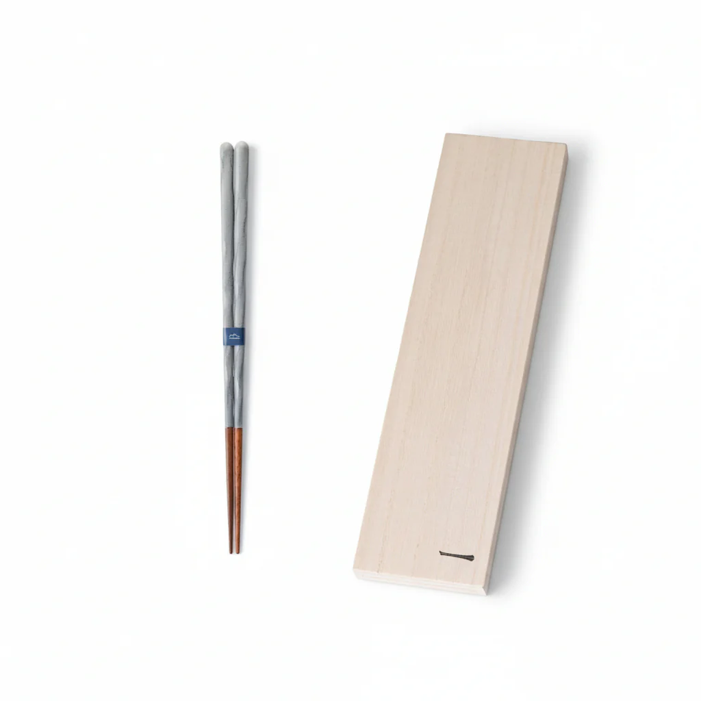 Kawai Kurabi Grey Chopsticks 23cm - Image 12