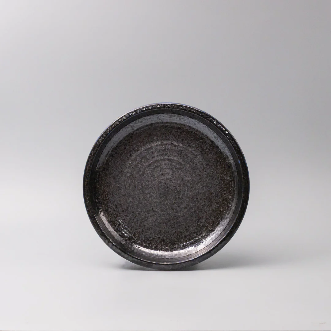 Midnight Pearl Thick Edge Dinner Plate 25cm