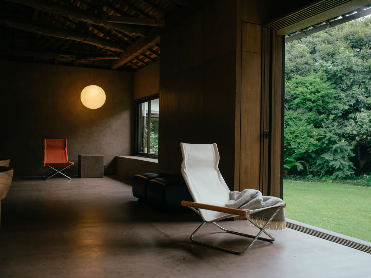 Nychair X Japanese Folding Lounge Chair - Natural Camel - Image 11