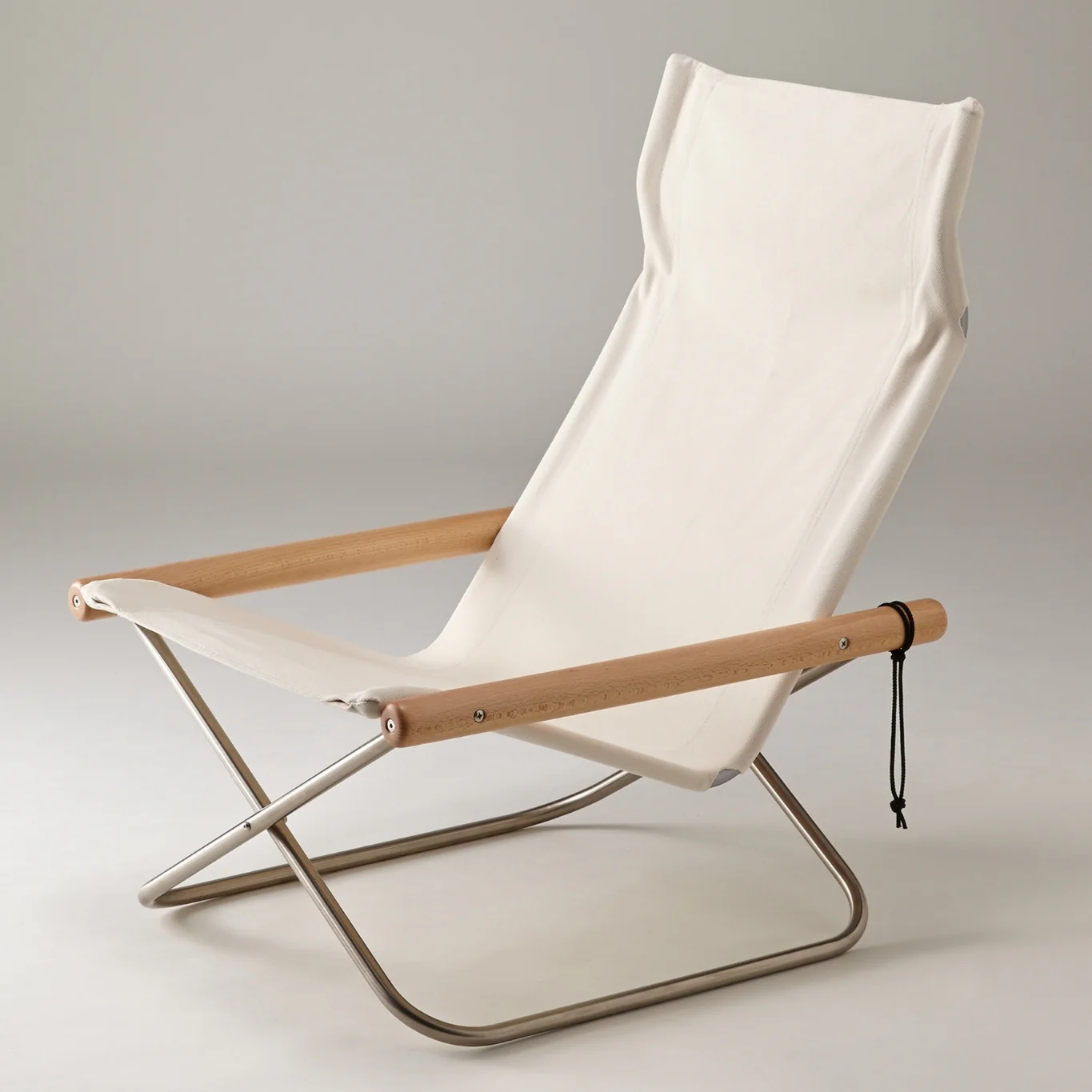 Nychair X Japanese Folding Lounge Chair - Natural White