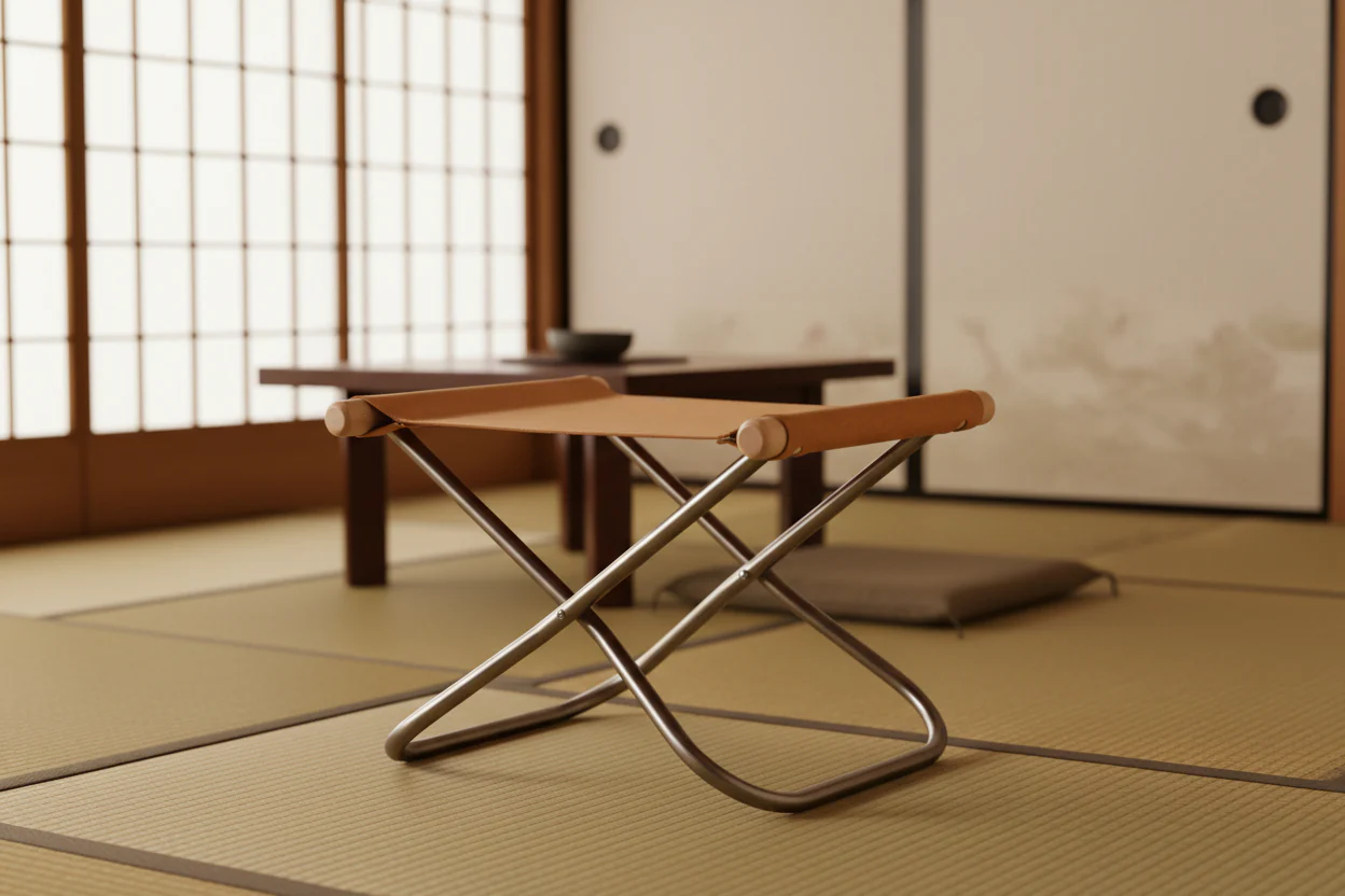 Nychair X Japanese Ottoman - Natural Camel - Image 10