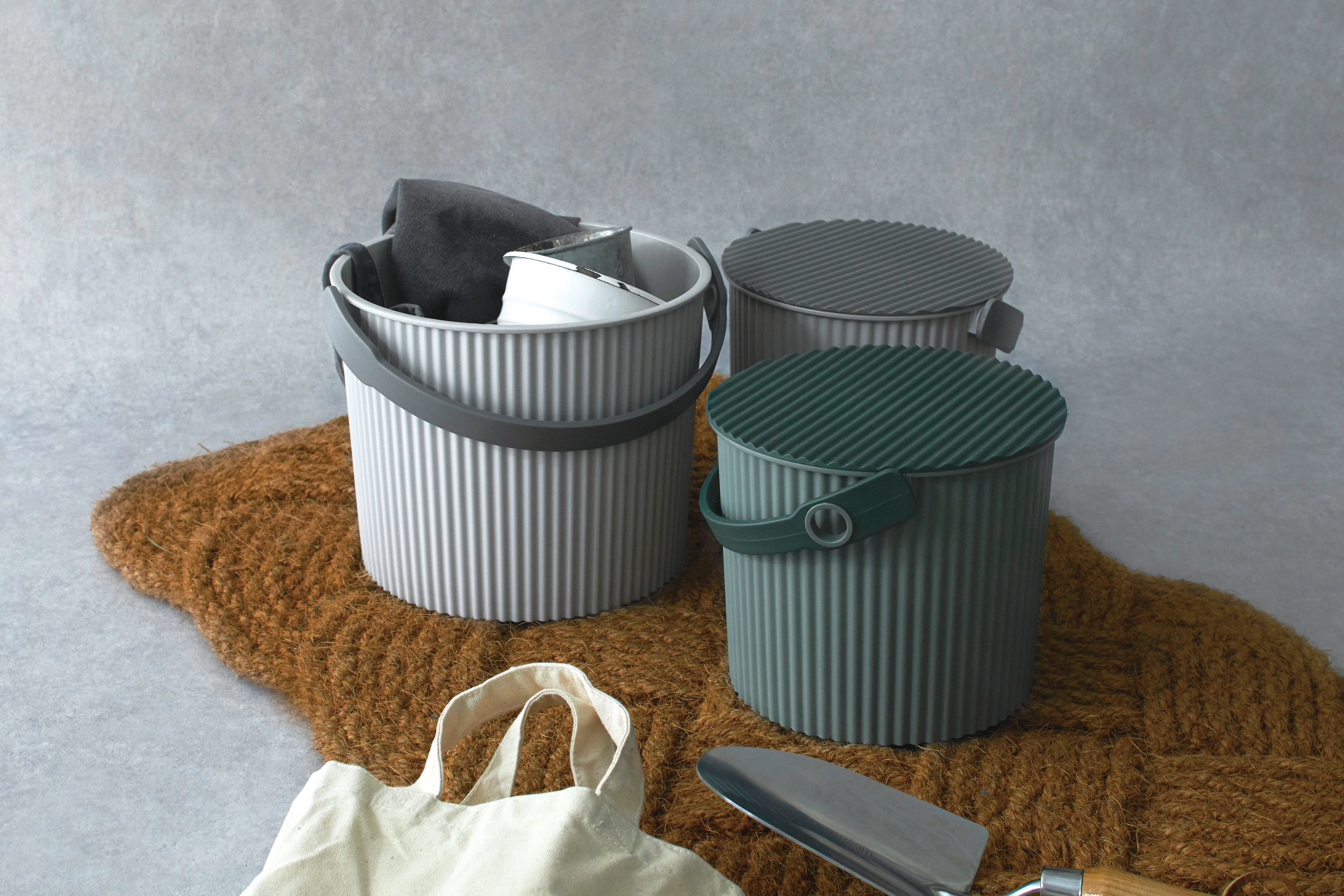 Hachiman Omnioutil mini Storage Bucket 4L - Apricot - Image 6