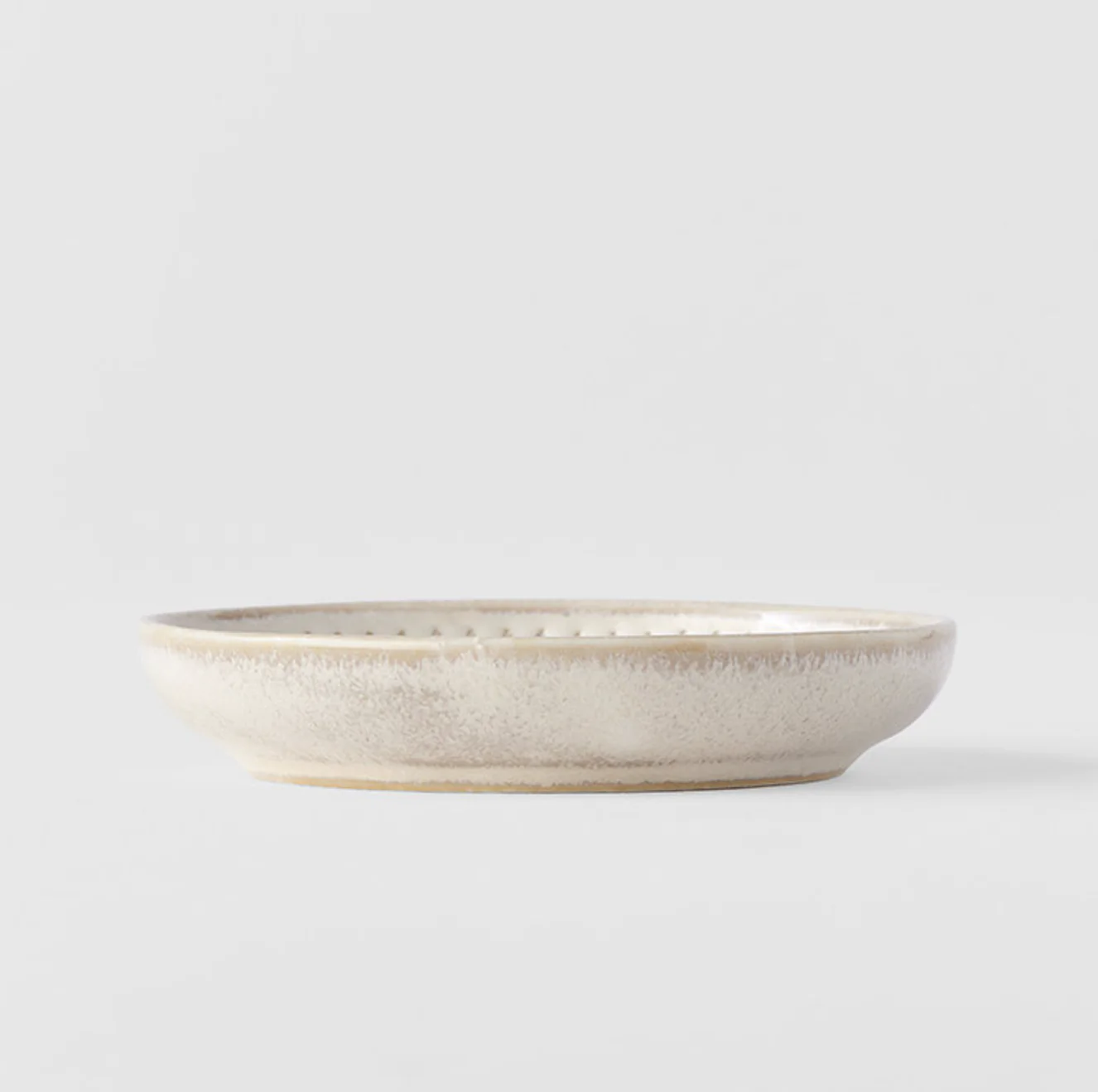 Ridged Alabaster sauce dish 9cm - Image 4