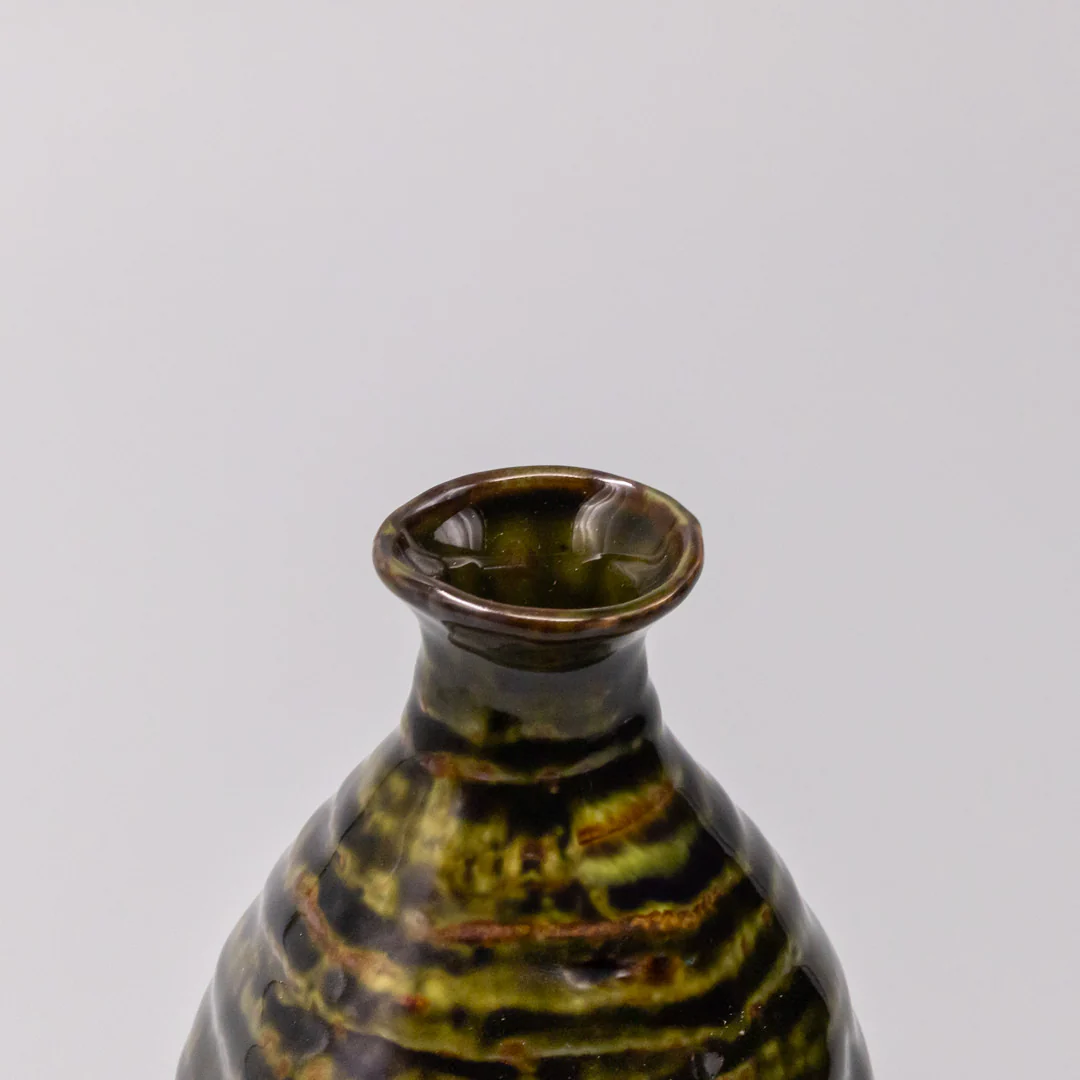 Sake Jug Sage Brown 350ml - Image 2