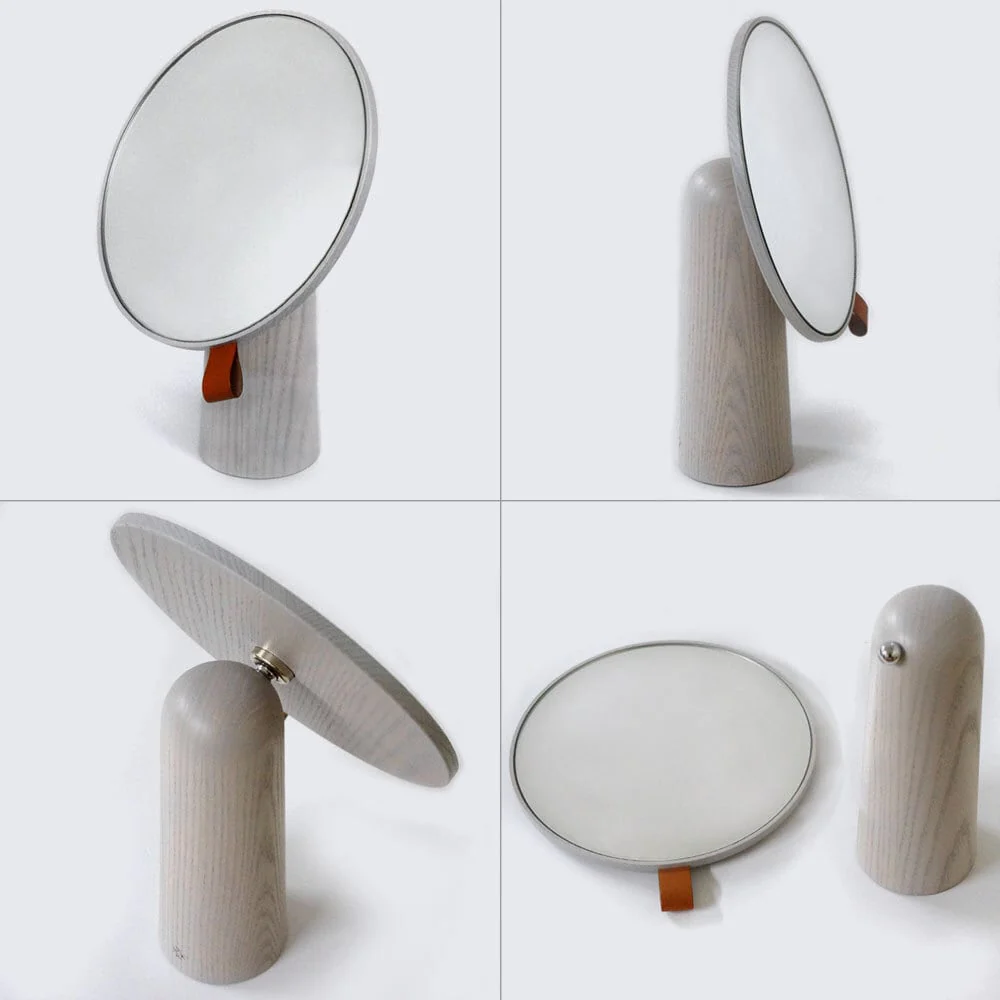 Sasaki Pivot Mirror Light grey - Image 3