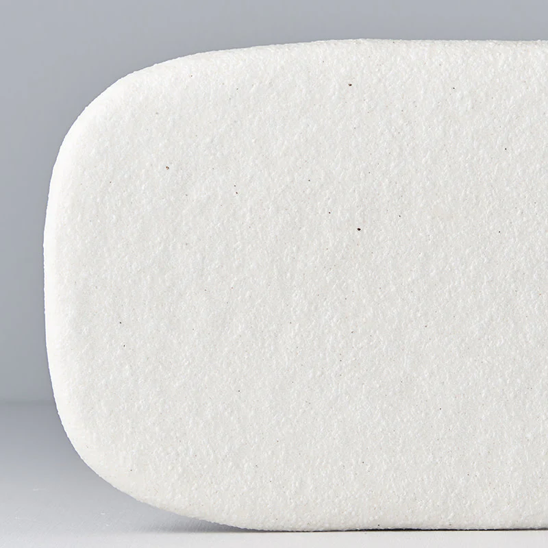 Shell White slab rectangular platter 22cm - Image 2