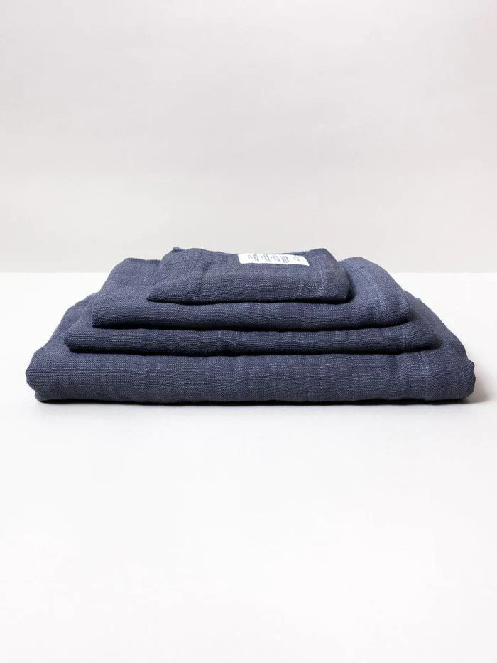 Shinto 2.5 ply gauze washcloth charcoal - 30 x 33cm