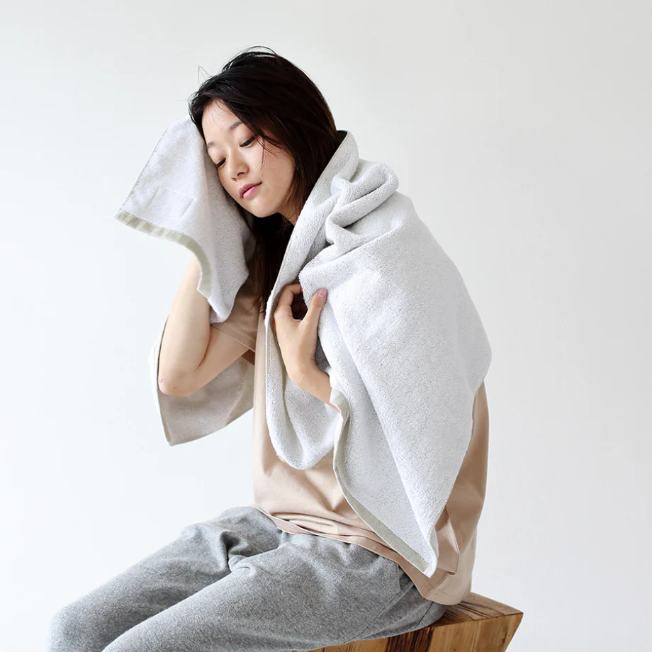 Shinto Yukine Bath Towel White - Image 8