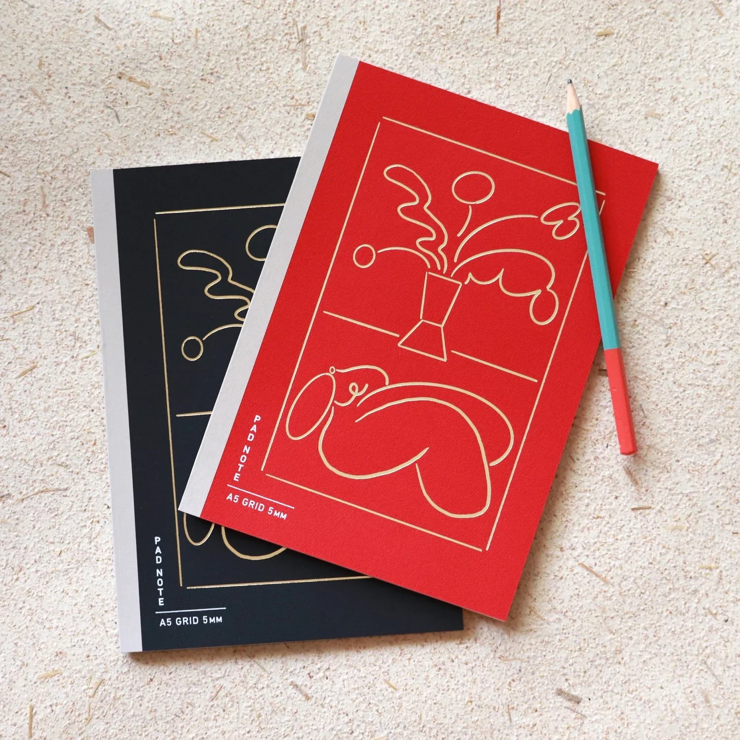 Sikigu A5 Pad Note 'Easy Edition' (Grid/Black) - Image 7