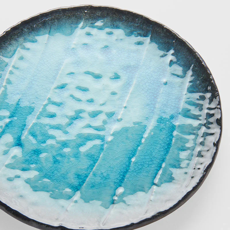 Sky Blue Dinner Plate 24cm - Image 4