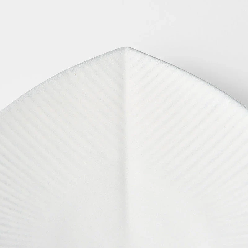 Snow Leaf small rounded plate 17cm - Image 6
