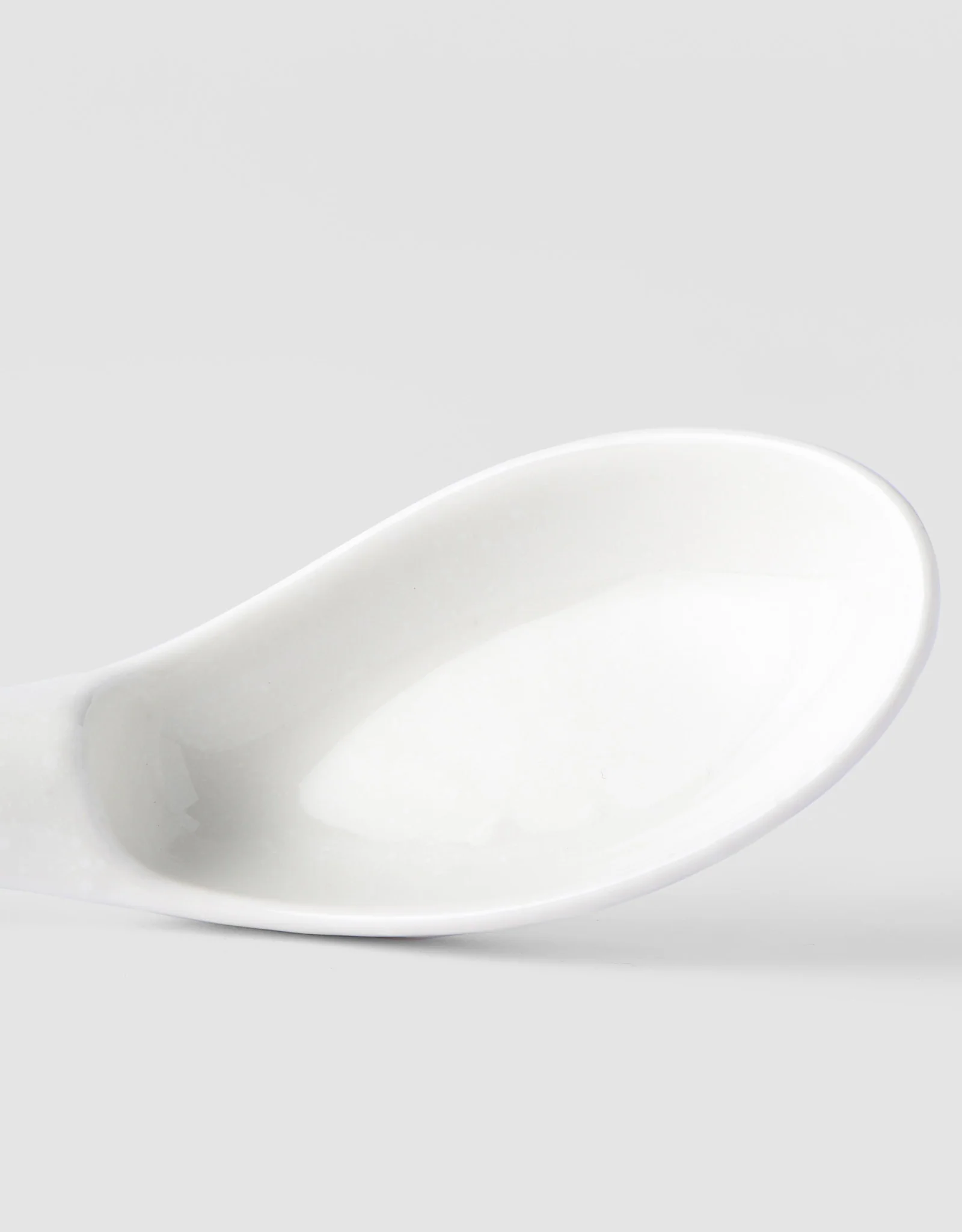 Small White Ramen Spoon 15cm - Image 2