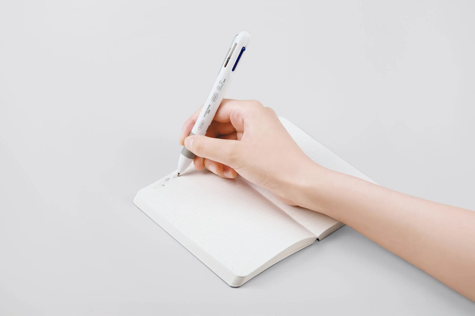 Stalogy 1/2 Year Notebook Grid A5 - 2025 Limited Edition Cloud Grey - Image 8
