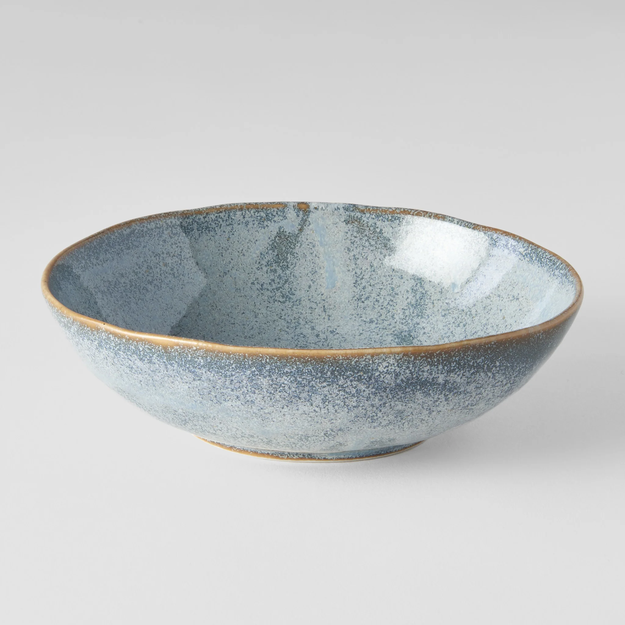 Steel Grey oval bowl 17cm
