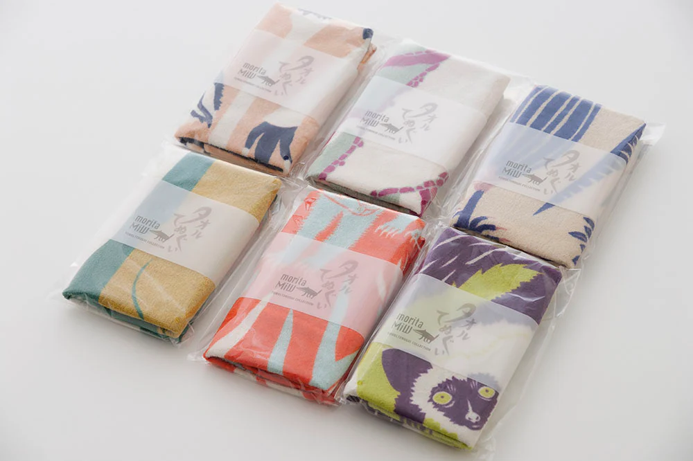 Towel Tenugui: Frustrated Lonely Lion 90x34cm - Image 6