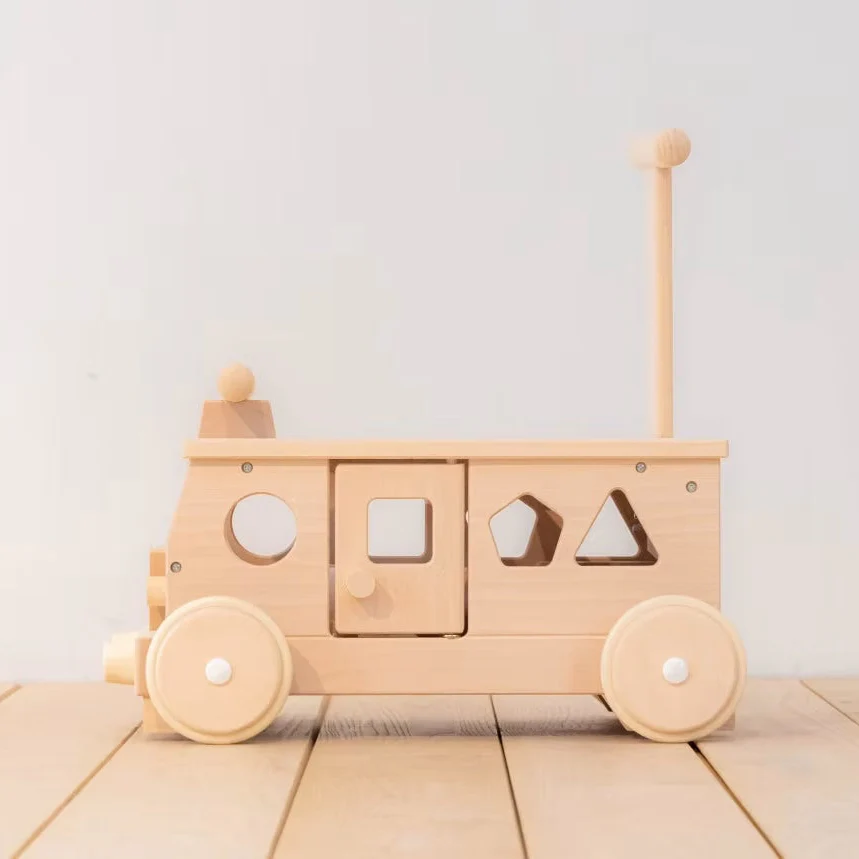 Tetetoys Wooden Puzzle Bus Rider & Walker