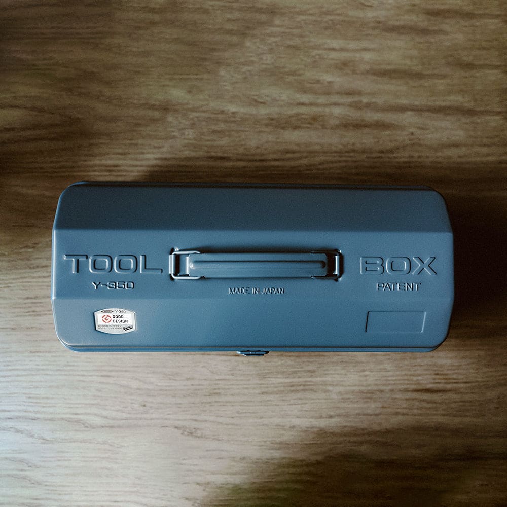 Toyo Steel Camber-top Toolbox Y-350 Duck Blue - Image 2
