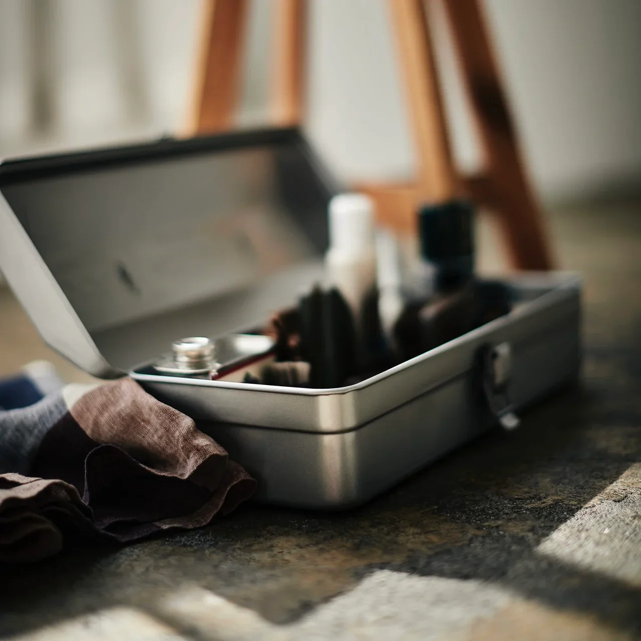 Toyo Steel Camber-top Toolbox Y-350 Silver - Image 6