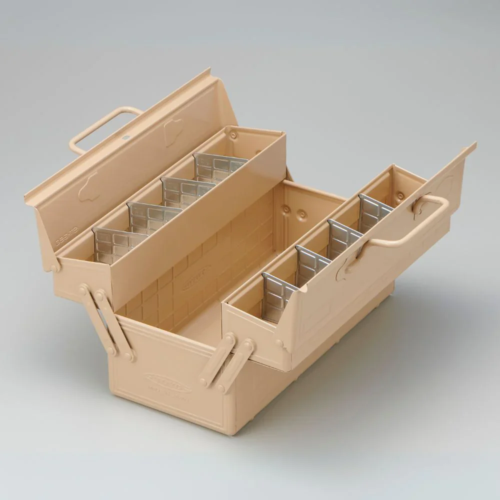 Toyo Steel Cantilever Toolbox ST-350 Beige - Image 2