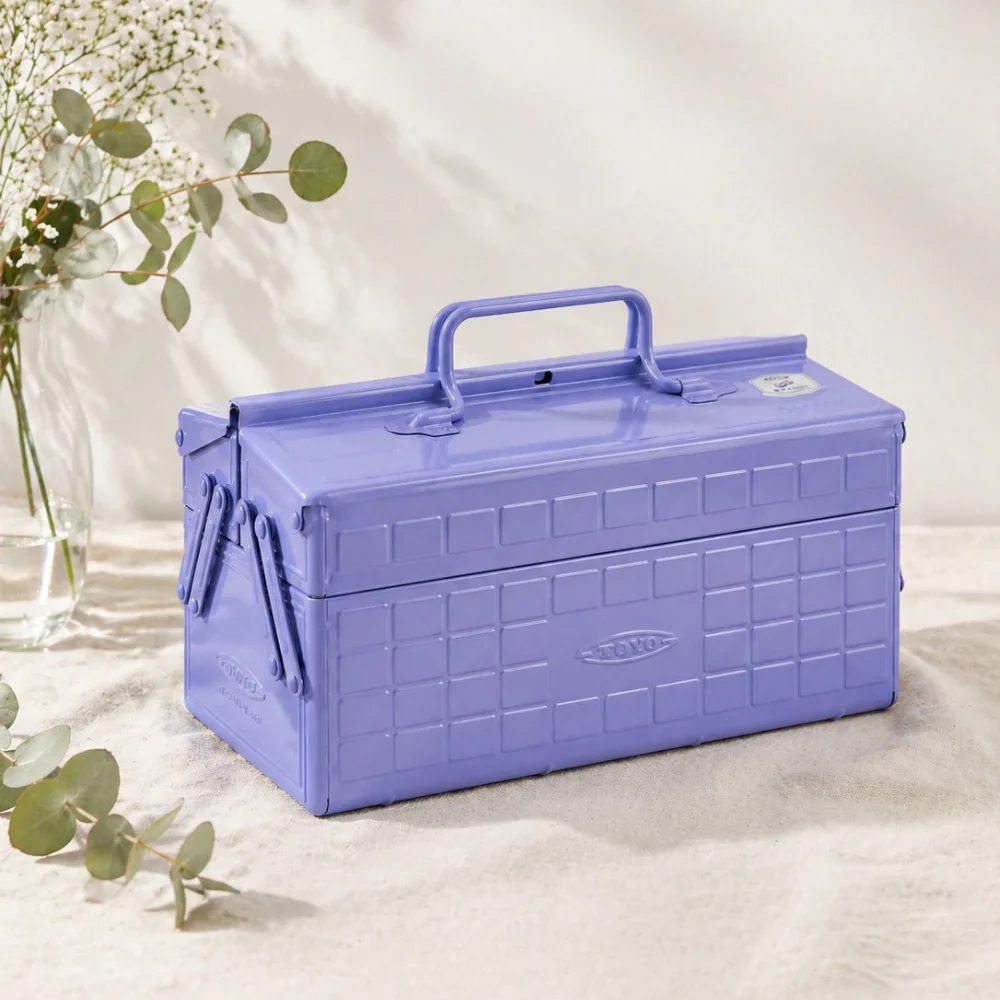 Toyo Steel Cantilever Toolbox ST-350 Fuji Purple - Image 4