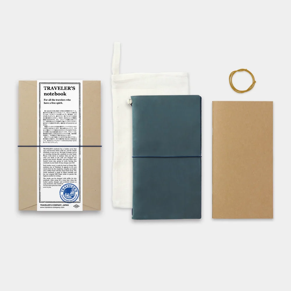 Traveler's Company Notebook - Blue - Image 8