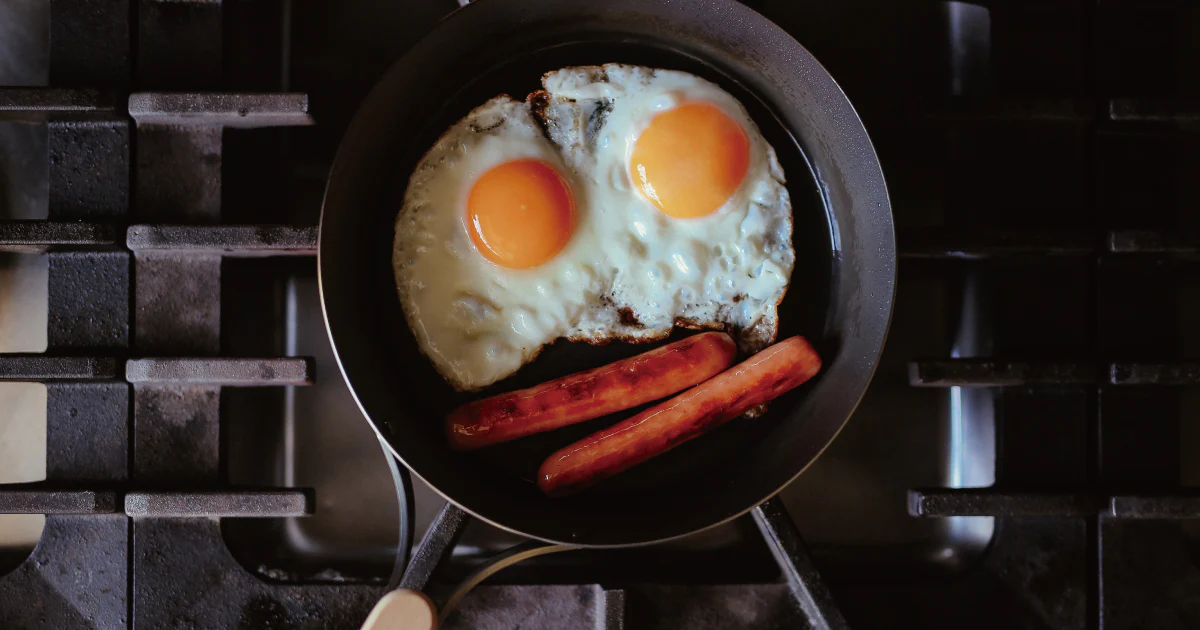 Nitrided Carbon Steel Frying Pan 20cm - Image 15