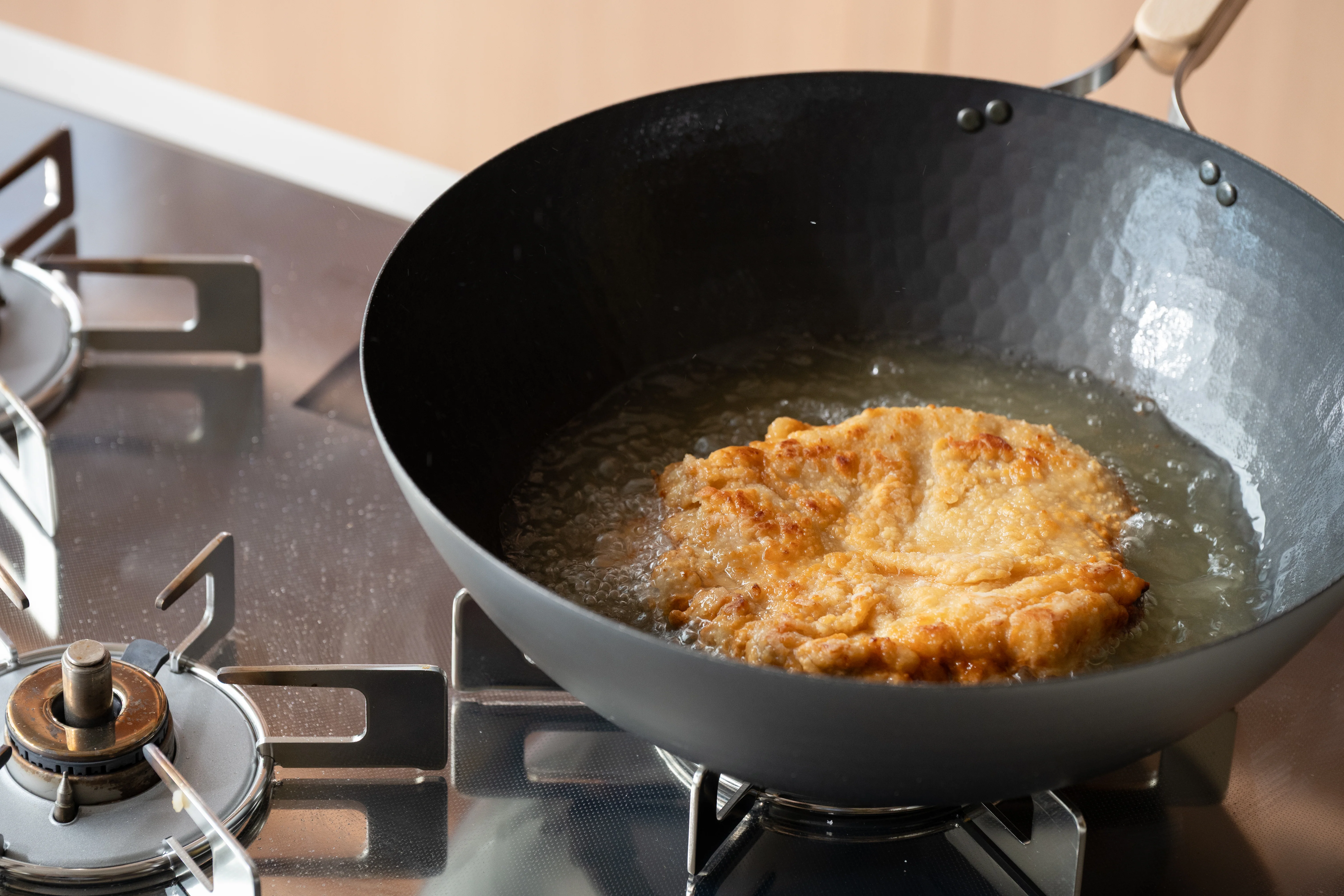 Nitrided Carbon Steel Wok Pan 28cm - Image 14