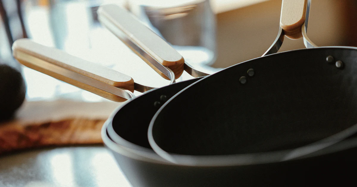 Nitrided Carbon Steel Wok Pan 28cm - Image 16